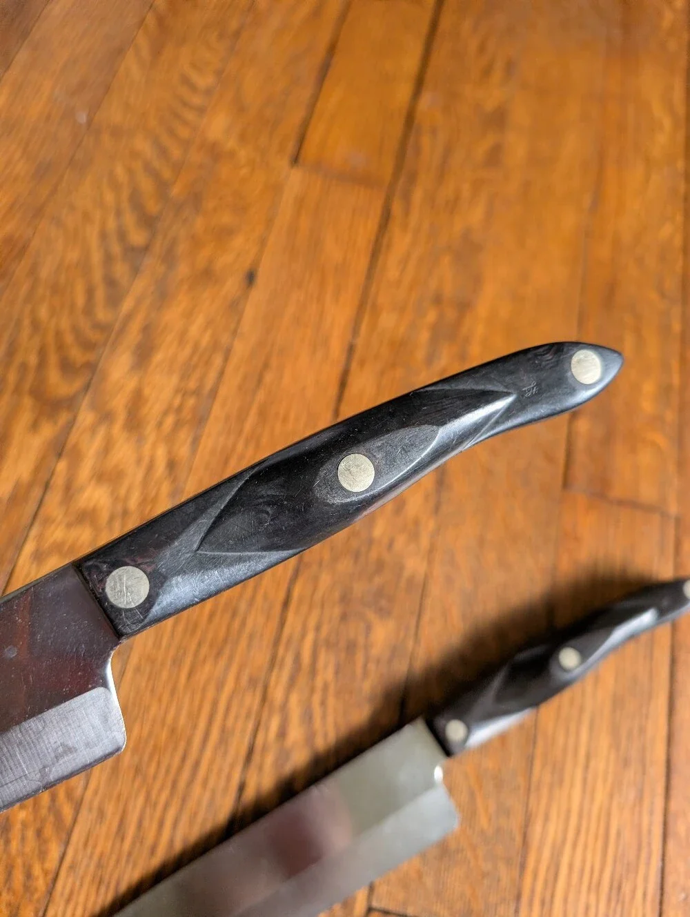 Set Of 2 CUTCO CLASSIC HANDLE 1738 JD & 1725 Prep Knives Knife Set Full Tang